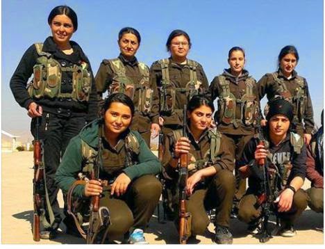 کوبانی کی فاتح جنگجو خواتین
