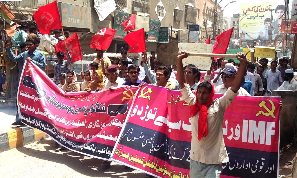 حیدرآباد: یوم مزدور پر محنت کشوں کی ریلی